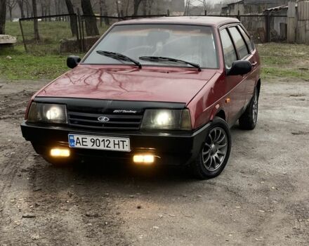 Красный ВАЗ 2109, объемом двигателя 1.5 л и пробегом 222 тыс. км за 850 $, фото 1 на Automoto.ua