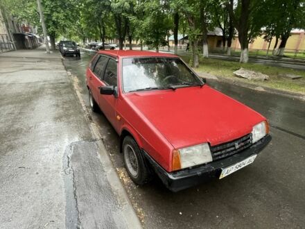 Красный ВАЗ 2109, объемом двигателя 1.5 л и пробегом 1000 тыс. км за 800 $, фото 1 на Automoto.ua