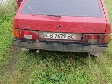 Красный ВАЗ 2109, объемом двигателя 1.3 л и пробегом 15 тыс. км за 484 $, фото 1 на Automoto.ua