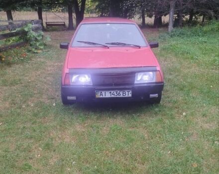 Красный ВАЗ 2109, объемом двигателя 1.5 л и пробегом 1 тыс. км за 716 $, фото 1 на Automoto.ua