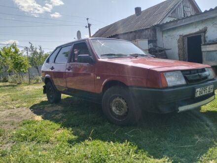 Червоний ВАЗ 2109, об'ємом двигуна 1 л та пробігом 15 тис. км за 800 $, фото 1 на Automoto.ua