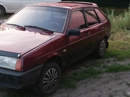 Червоний ВАЗ 2109, об'ємом двигуна 1.5 л та пробігом 90 тис. км за 601 $, фото 1 на Automoto.ua