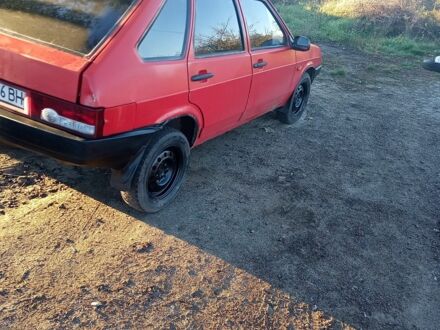 Красный ВАЗ 2109, объемом двигателя 0 л и пробегом 88 тыс. км за 500 $, фото 1 на Automoto.ua