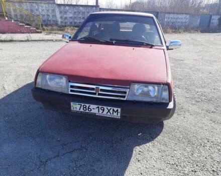 Красный ВАЗ 2109, объемом двигателя 1.3 л и пробегом 2 тыс. км за 723 $, фото 1 на Automoto.ua