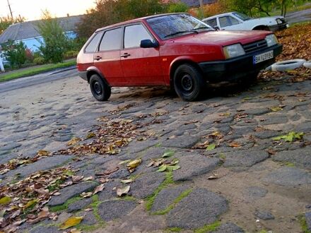 Красный ВАЗ 2109, объемом двигателя 1.5 л и пробегом 0 тыс. км за 750 $, фото 1 на Automoto.ua