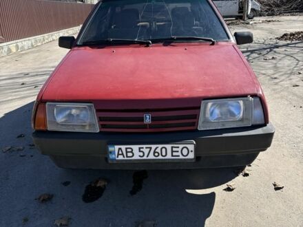 Красный ВАЗ 2109, объемом двигателя 1.3 л и пробегом 150 тыс. км за 700 $, фото 1 на Automoto.ua