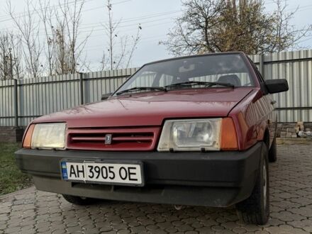 Красный ВАЗ 2109, объемом двигателя 1.5 л и пробегом 200 тыс. км за 1200 $, фото 1 на Automoto.ua