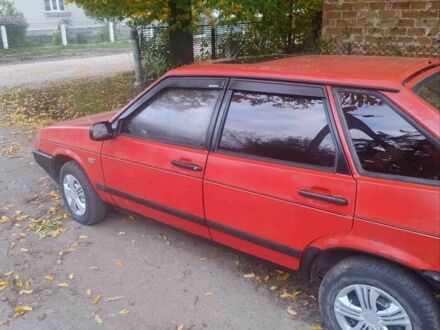 Красный ВАЗ 2109, объемом двигателя 0 л и пробегом 124 тыс. км за 750 $, фото 1 на Automoto.ua