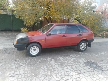 Красный ВАЗ 2109, объемом двигателя 1.5 л и пробегом 170 тыс. км за 500 $, фото 1 на Automoto.ua