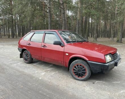 Красный ВАЗ 2109, объемом двигателя 1.3 л и пробегом 145 тыс. км за 1300 $, фото 1 на Automoto.ua