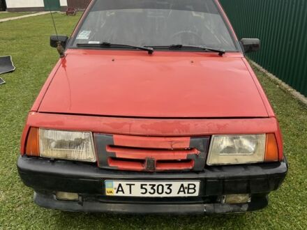 Красный ВАЗ 2109, объемом двигателя 1.3 л и пробегом 250 тыс. км за 700 $, фото 1 на Automoto.ua