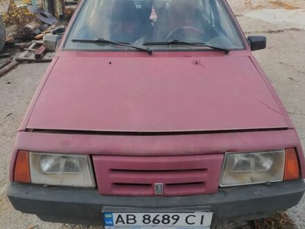 Красный ВАЗ 2109, объемом двигателя 1.1 л и пробегом 91 тыс. км за 1300 $, фото 1 на Automoto.ua