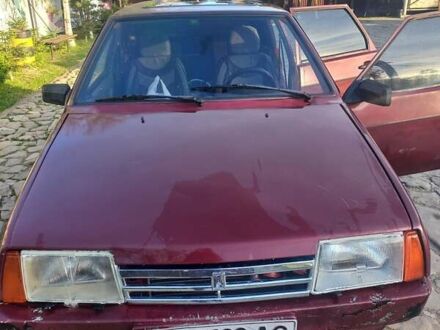 ВАЗ 2109 1993 у Вижнице на Automoto.ua Червоний ВАЗ 2109, об'ємом двигуна 1.3 л та пробігом 76 тис. км за 1300 $, фото 1 на Automoto.ua