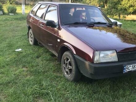 Красный ВАЗ 2109, объемом двигателя 1.3 л и пробегом 244 тыс. км за 1450 $, фото 1 на Automoto.ua