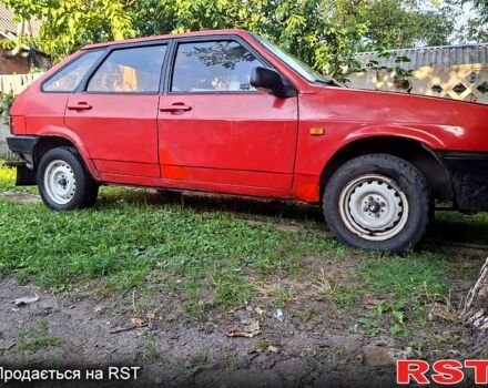 Красный ВАЗ 2109, объемом двигателя 1.3 л и пробегом 235 тыс. км за 670 $, фото 1 на Automoto.ua