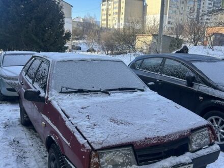 Красный ВАЗ 2109, объемом двигателя 1.5 л и пробегом 1000 тыс. км за 400 $, фото 1 на Automoto.ua