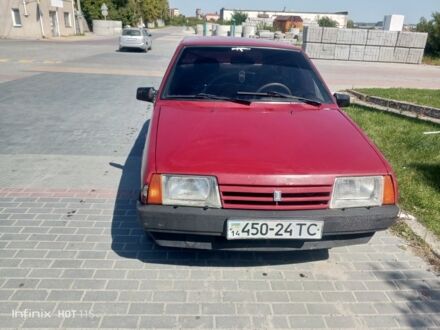 Червоний ВАЗ 2109, об'ємом двигуна 0 л та пробігом 345 тис. км за 430 $, фото 1 на Automoto.ua