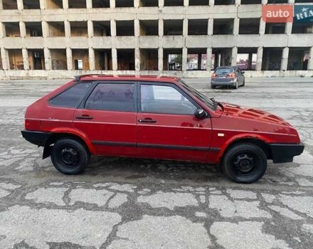 Красный ВАЗ 2109, объемом двигателя 1.3 л и пробегом 66 тыс. км за 650 $, фото 1 на Automoto.ua