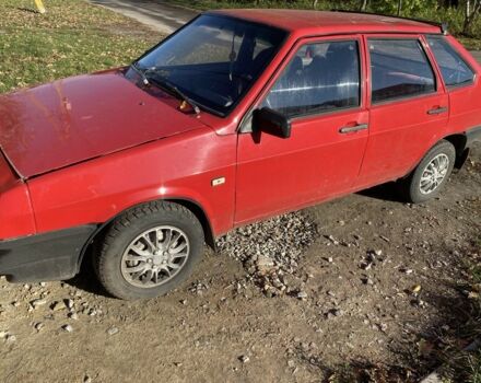 Красный ВАЗ 2109, объемом двигателя 1.3 л и пробегом 150 тыс. км за 850 $, фото 1 на Automoto.ua
