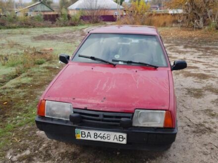 ВАЗ 2109 1993 в Кропивницком (Кировограде) на Automoto.ua Красный ВАЗ 2109, объемом двигателя 1.5 л и пробегом 200 тыс. км за 600 $, фото 1 на Automoto.ua