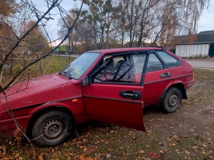 Красный ВАЗ 2109, объемом двигателя 0 л и пробегом 63 тыс. км за 1100 $, фото 1 на Automoto.ua