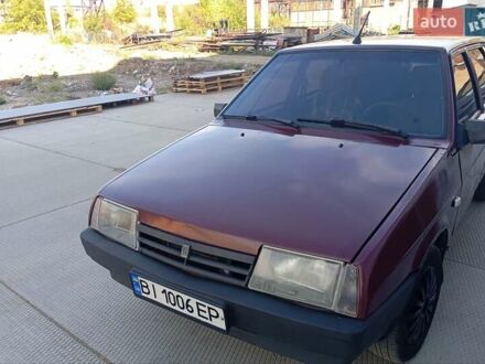 Красный ВАЗ 2109, объемом двигателя 1.5 л и пробегом 20 тыс. км за 750 $, фото 1 на Automoto.ua