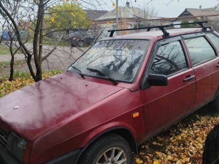 Червоний ВАЗ 2109, об'ємом двигуна 1.3 л та пробігом 3 тис. км за 1100 $, фото 1 на Automoto.ua