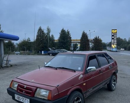 Красный ВАЗ 2109, объемом двигателя 1.3 л и пробегом 200 тыс. км за 799 $, фото 1 на Automoto.ua