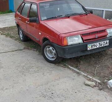 Красный ВАЗ 2109, объемом двигателя 1.3 л и пробегом 170 тыс. км за 900 $, фото 1 на Automoto.ua