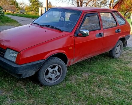 Червоний ВАЗ 2109, об'ємом двигуна 1.5 л та пробігом 215 тис. км за 850 $, фото 1 на Automoto.ua
