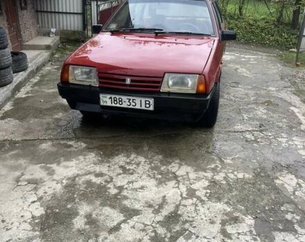 Красный ВАЗ 2109, объемом двигателя 1.3 л и пробегом 400 тыс. км за 550 $, фото 1 на Automoto.ua