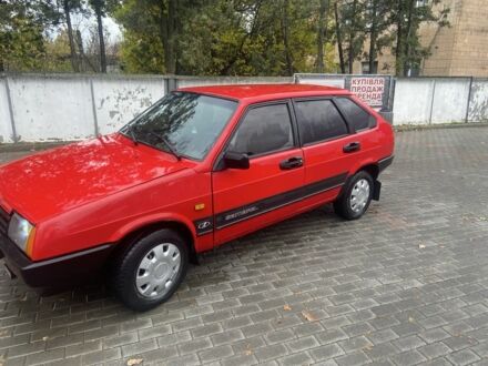 Красный ВАЗ 2109, объемом двигателя 1.3 л и пробегом 3 тыс. км за 1350 $, фото 1 на Automoto.ua