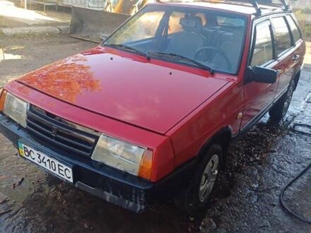 Красный ВАЗ 2109, объемом двигателя 1.1 л и пробегом 400 тыс. км за 800 $, фото 1 на Automoto.ua