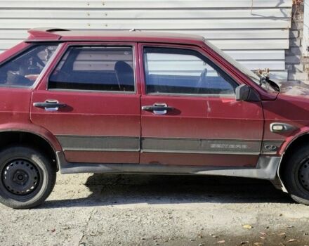 Красный ВАЗ 2109, объемом двигателя 1.5 л и пробегом 500 тыс. км за 600 $, фото 1 на Automoto.ua