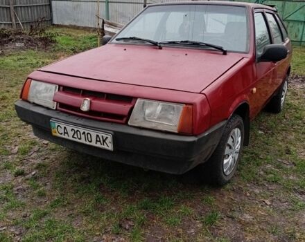 Красный ВАЗ 2109, объемом двигателя 1.5 л и пробегом 123 тыс. км за 1150 $, фото 1 на Automoto.ua