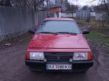 Красный ВАЗ 2109, объемом двигателя 1.3 л и пробегом 130 тыс. км за 1500 $, фото 1 на Automoto.ua