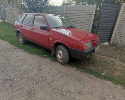 Красный ВАЗ 2109, объемом двигателя 1.3 л и пробегом 1 тыс. км за 1200 $, фото 1 на Automoto.ua