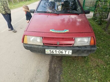 Червоний ВАЗ 2109, об'ємом двигуна 1 л та пробігом 907 тис. км за 750 $, фото 1 на Automoto.ua