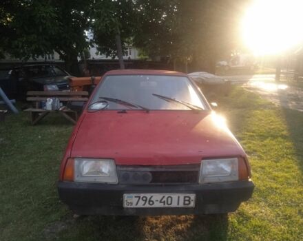 Красный ВАЗ 2109, объемом двигателя 0 л и пробегом 345 тыс. км за 450 $, фото 1 на Automoto.ua