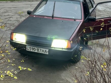 Красный ВАЗ 2109, объемом двигателя 1.6 л и пробегом 30 тыс. км за 830 $, фото 1 на Automoto.ua