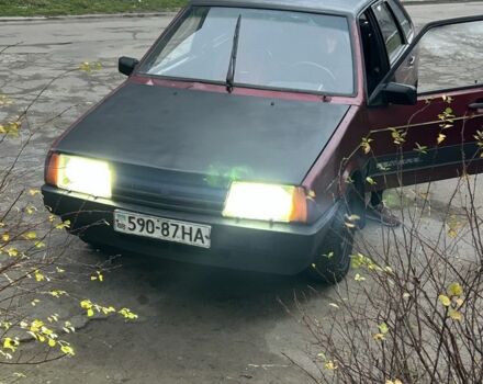 Красный ВАЗ 2109, объемом двигателя 1.6 л и пробегом 30 тыс. км за 830 $, фото 1 на Automoto.ua