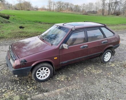 Красный ВАЗ 2109, объемом двигателя 1.5 л и пробегом 3 тыс. км за 1400 $, фото 1 на Automoto.ua