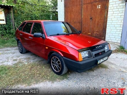 Красный ВАЗ 2109, объемом двигателя 1.5 л и пробегом 188 тыс. км за 1560 $, фото 1 на Automoto.ua