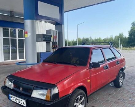 Красный ВАЗ 2109, объемом двигателя 1.29 л и пробегом 250 тыс. км за 850 $, фото 1 на Automoto.ua