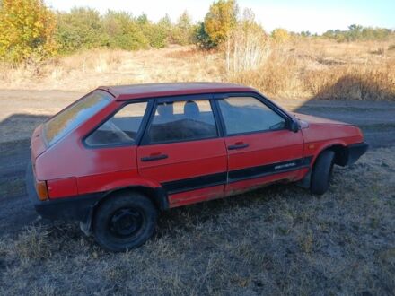 ВАЗ 2109 1994 в Подольск (Котовск) на Automoto.ua Красный ВАЗ 2109, объемом двигателя 1.5 л и пробегом 200 тыс. км за 600 $, фото 1 на Automoto.ua