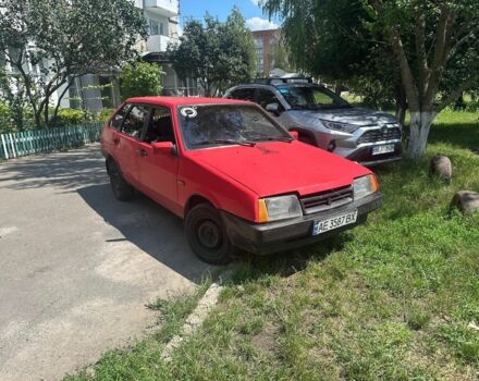 Красный ВАЗ 2109, объемом двигателя 1.5 л и пробегом 700 тыс. км за 600 $, фото 1 на Automoto.ua