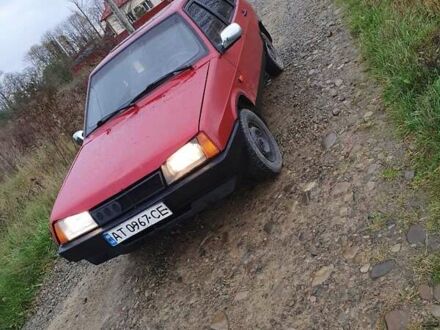 Красный ВАЗ 2109, объемом двигателя 1.5 л и пробегом 130 тыс. км за 528 $, фото 1 на Automoto.ua