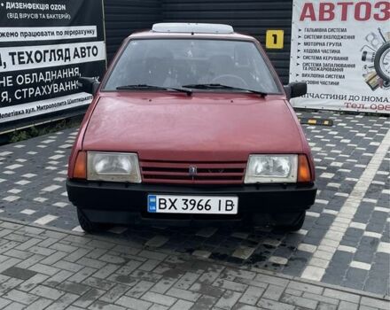 Красный ВАЗ 2109, объемом двигателя 1.5 л и пробегом 2 тыс. км за 750 $, фото 1 на Automoto.ua