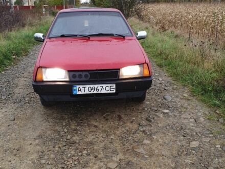 Красный ВАЗ 2109, объемом двигателя 1.5 л и пробегом 130 тыс. км за 528 $, фото 1 на Automoto.ua