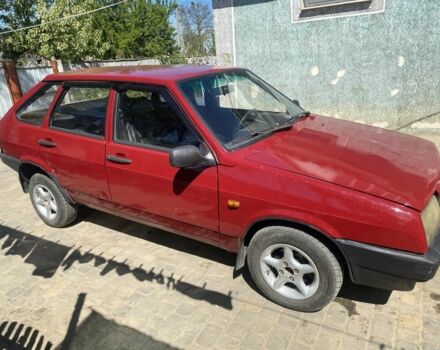 Красный ВАЗ 2109, объемом двигателя 1.5 л и пробегом 1 тыс. км за 1000 $, фото 1 на Automoto.ua